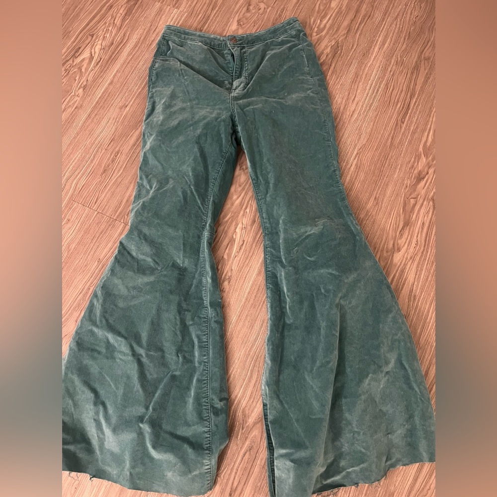 Teal bellbottoms
